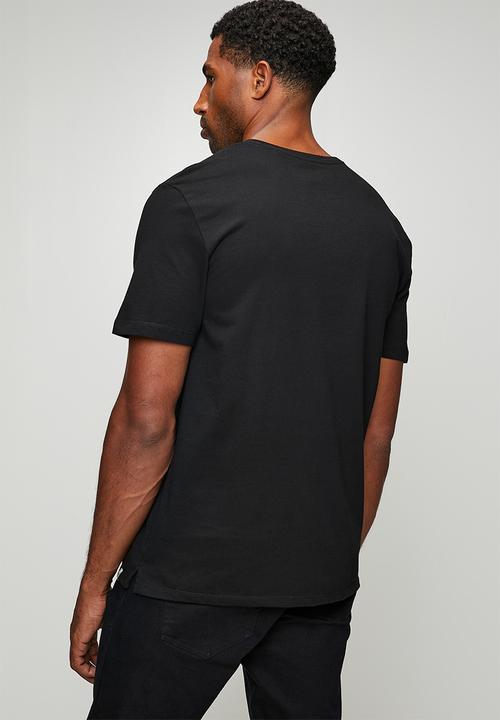 Pringle of Scotland - Roger Embroidery Tee - Black