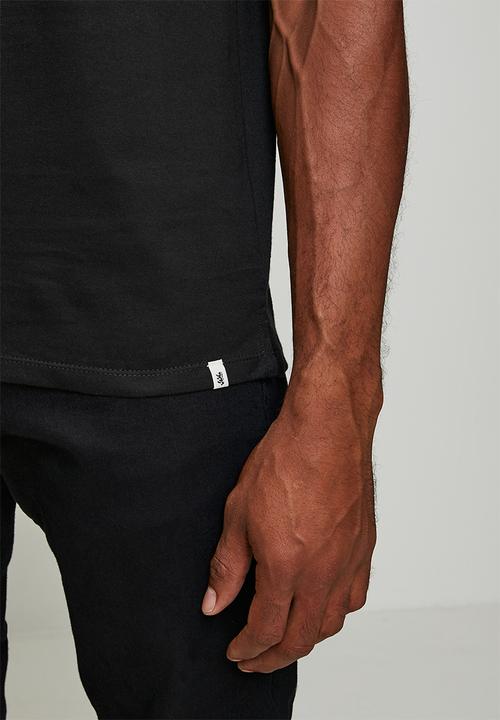 Pringle of Scotland - Roger Embroidery Tee - Black