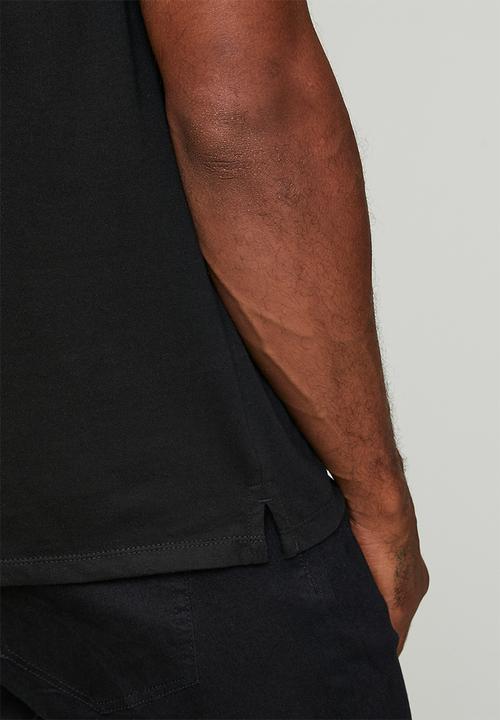 Pringle of Scotland - Roger Embroidery Tee - Black