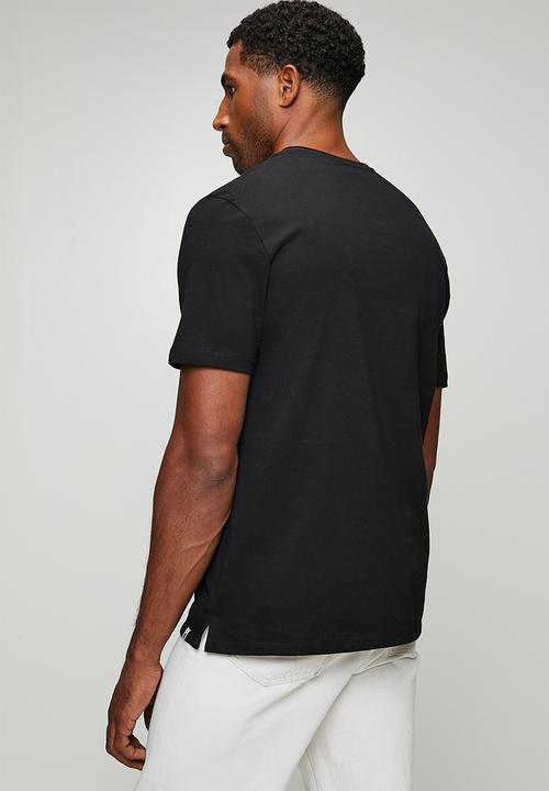 Pringle of Scotland - Roy Embroidery Tee - Black