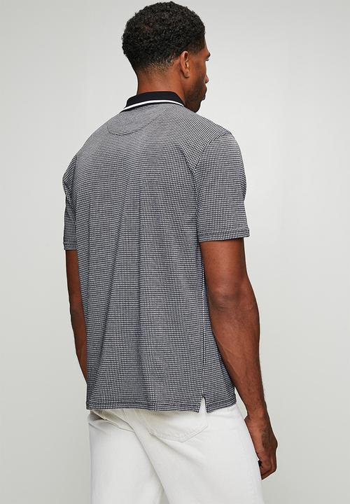 Pringle of Scotland - Mark Jacquard Golfer - Black