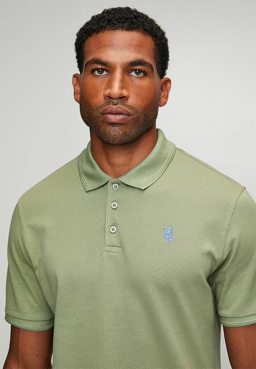 Pringle of Scotland - Austyn Pique Golfer - Green