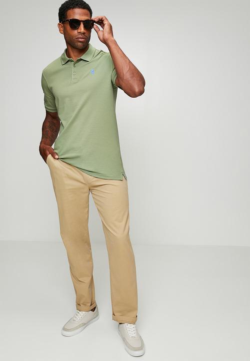 Pringle of Scotland - Austyn Pique Golfer - Green