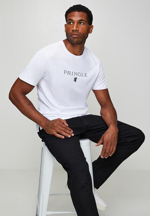 Pringle of Scotland - Carl Printed Tee - White