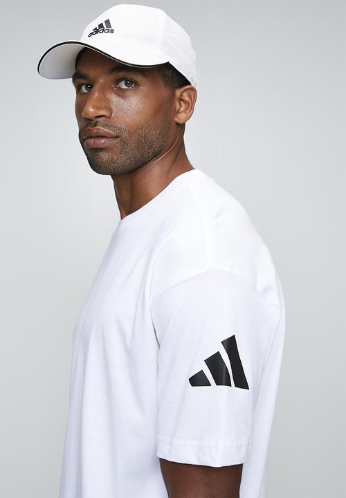 adidas Performance - SJ Tee - White/black