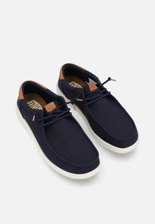 Hey Dude - Paul Canvas - Navy Blazer