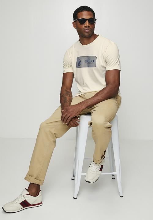 POLO - Thomas Block Logo Printed Short sleeve Tee - neutral