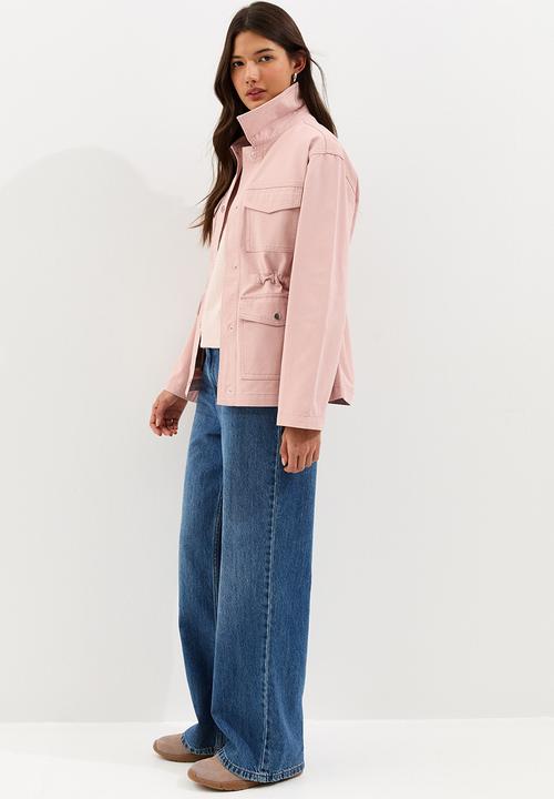 New Look - Poppy shacket - pale pink