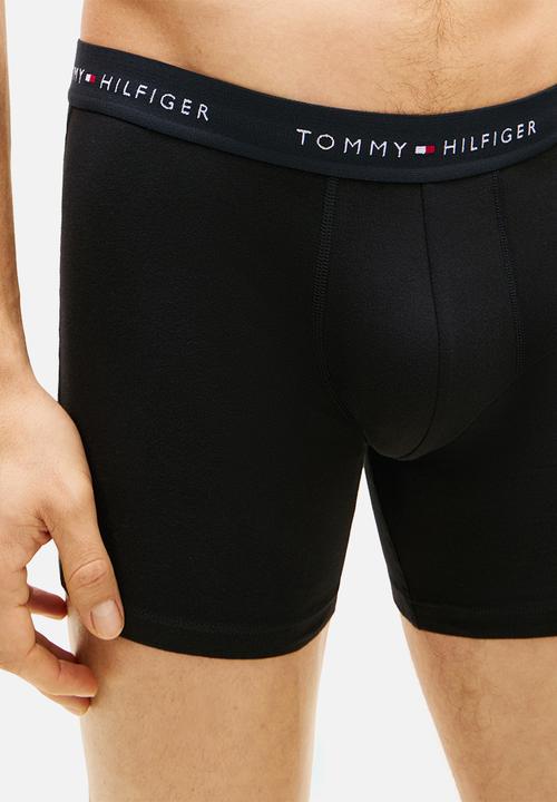 Tommy Hilfiger - 3P Boxer Brief Wb - Blk/Blk/Blk