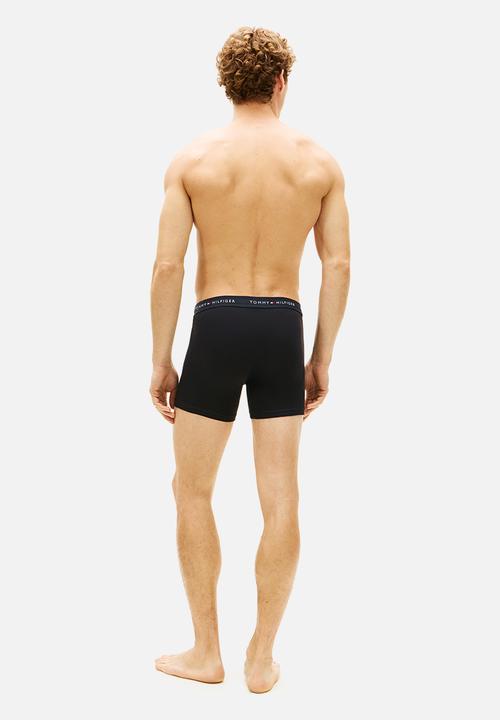 Tommy Hilfiger - 3P Boxer Brief Wb - Blk/Blk/Blk