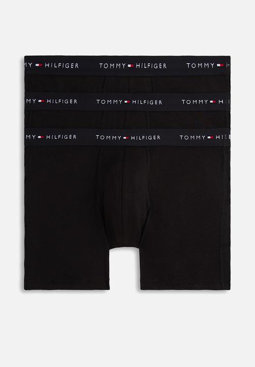 Tommy Hilfiger - 3P Boxer Brief Wb - Blk/Blk/Blk