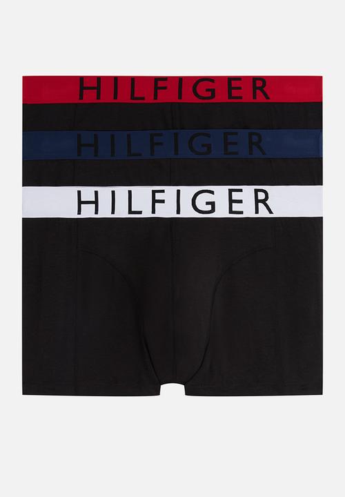 Tommy Hilfiger - 3P Trunk Wb - Med Red/Th Whte/Des Sky