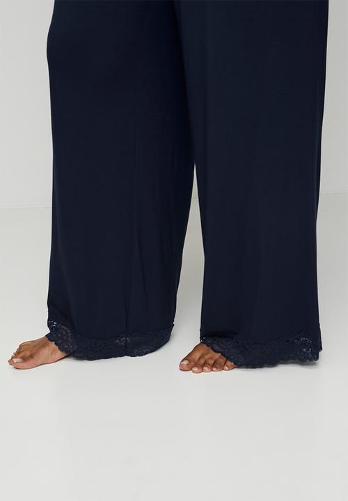DORINA - Plus aurora pj pants  - ink