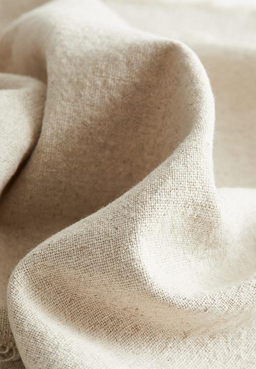H&M - 2-Pack linen-blend place mats - light beige