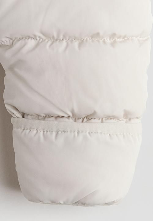 H&M - Pile-lined snowsuit - white
