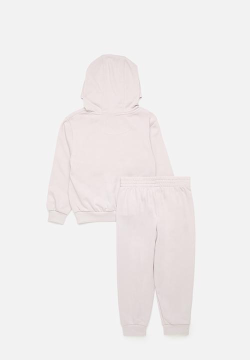 Nike - Nike pullover hoodie and jogger set - platinum violet
