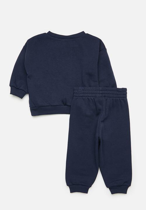 Nike - Nike essential fleece crew set - midnight navy