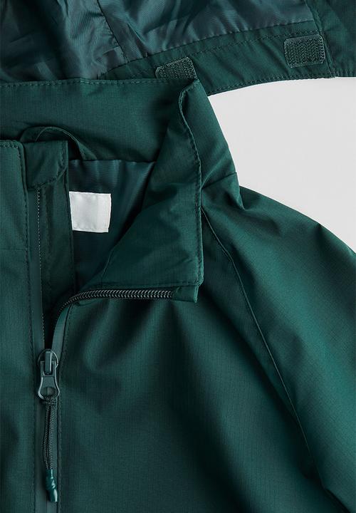 H&M - Water-repellent windbreaker - forest green