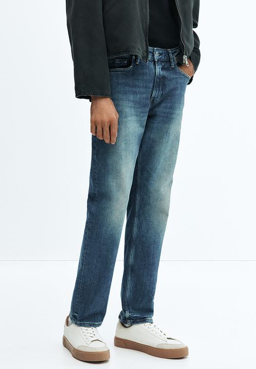 H&M - Straight regular jeans - denim blue