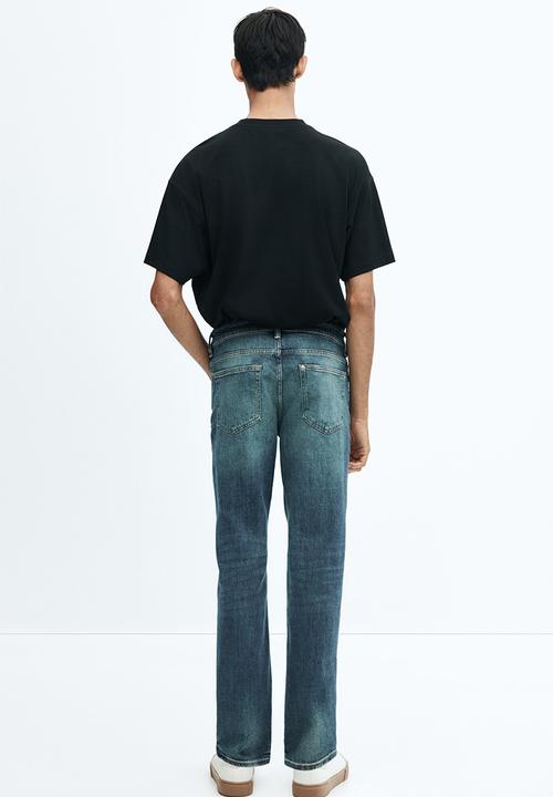 H&M - Straight regular jeans - denim blue