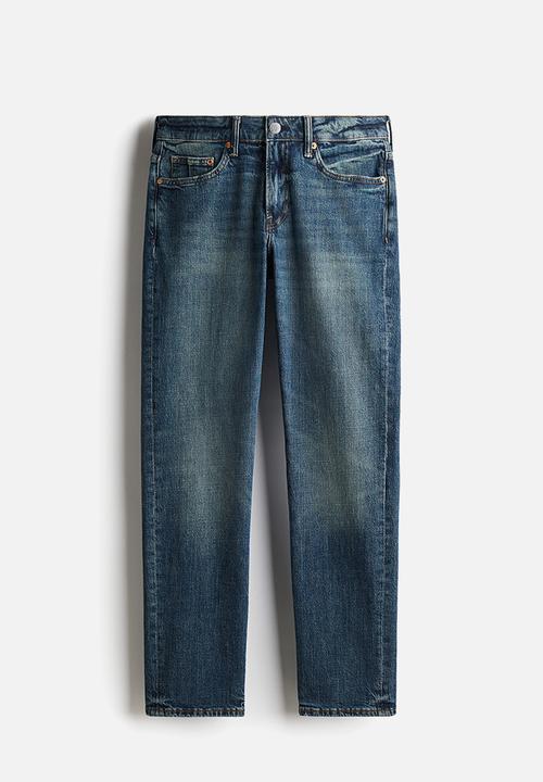 H&M - Straight regular jeans - denim blue