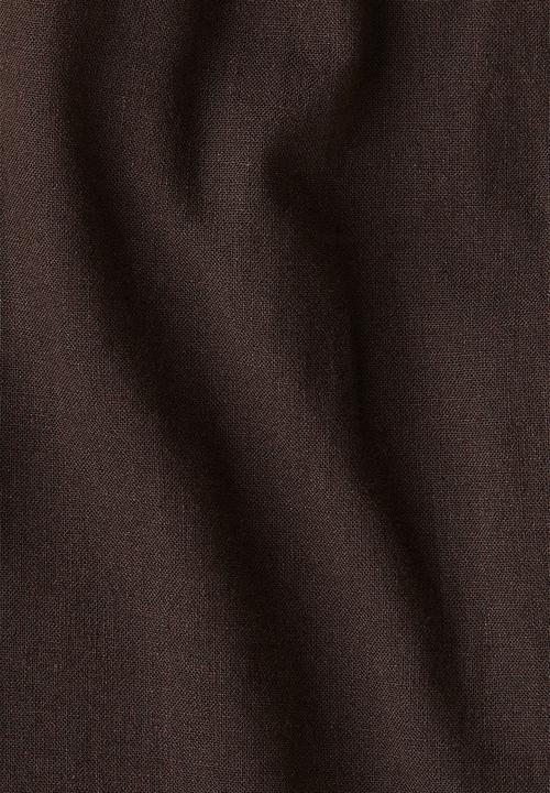 H&M - Regular fit linen-blend trousers - brown
