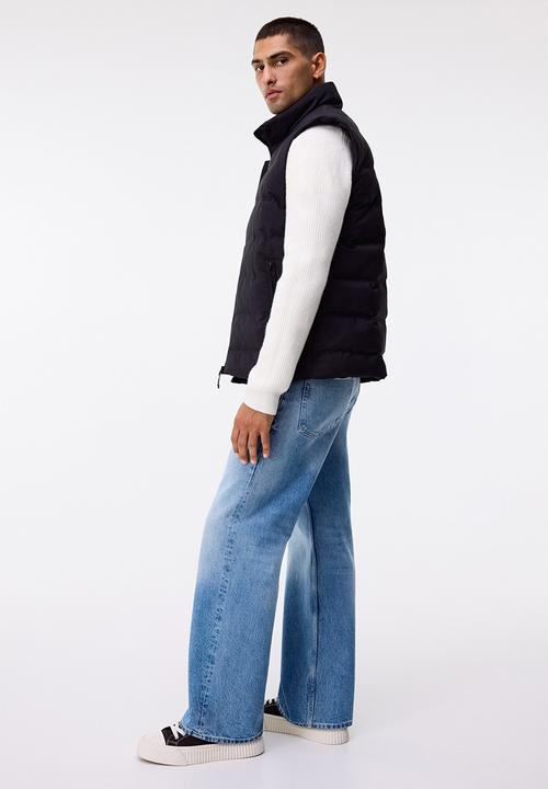 H&M - Padded gilet - black