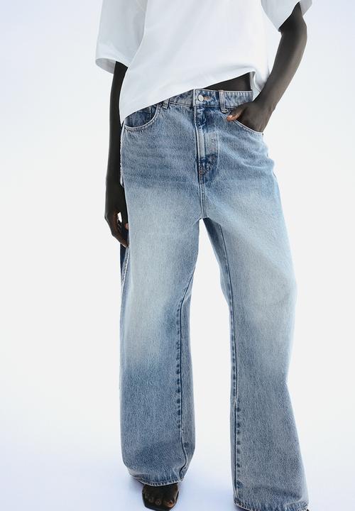 H&M - Side-panelled jeans - light denim blue 