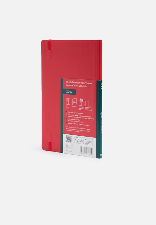 Moleskine - 2017 A6 Weekly pocket planner