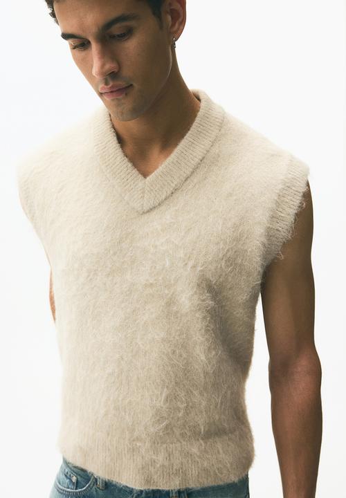 Fluffy loose knit beige 【公式通販】