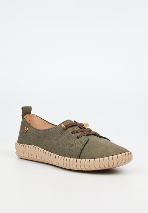 Butterfly Feet - Dayna 1 slip-on - olive
