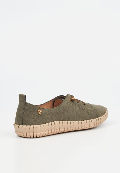 Butterfly Feet - Dayna 1 slip-on - olive