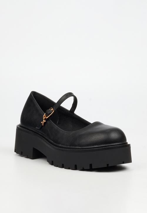 Rock & Co - Hendrix 1 chunky mary jane - black