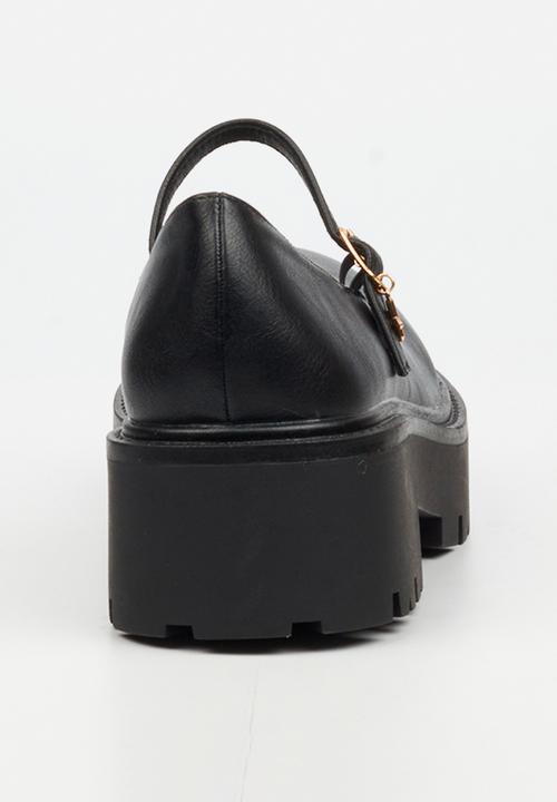 Rock & Co - Hendrix 1 chunky mary jane - black