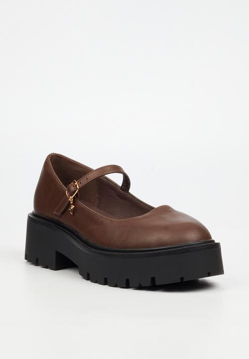 Rock & Co - Hendrix 1 chunky mary jane - chocolate