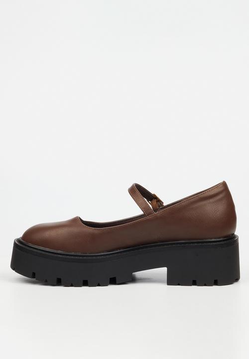 Rock & Co - Hendrix 1 chunky mary jane - chocolate