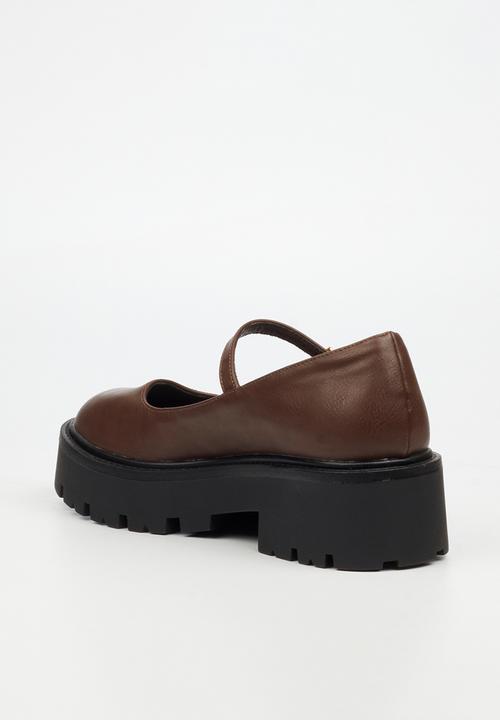 Rock & Co - Hendrix 1 chunky mary jane - chocolate