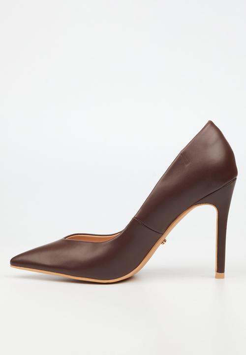 Miss Black - Lola 61 v-cut heel - chocolate