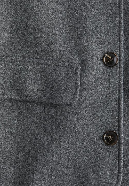 H&M - Collared jacket - dark grey
