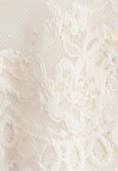 H&M - 2-Pack lace brazilian briefs - cream