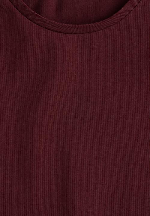 H&M - Short T-shirt - burgundy