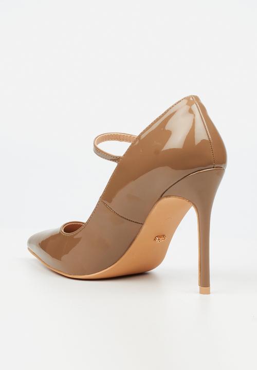 Miss Black - Lola 62 mary jane heel - taupe