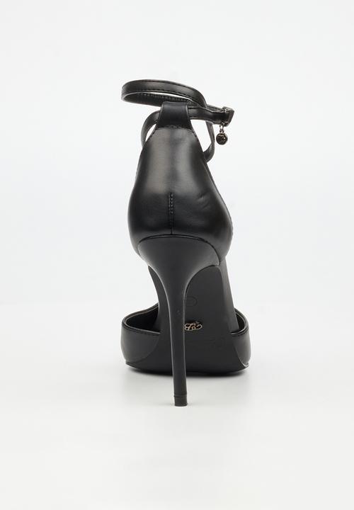 Miss Black - Lola 64 strappy ankle heel - black