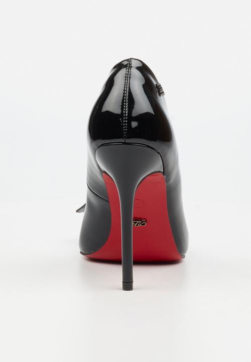 Miss Black - Lola 65 folded bow heel - black