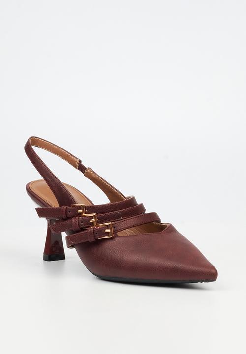 Butterfly Feet - Paige 1 sling back - burgundy