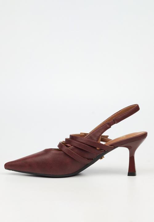 Butterfly Feet - Paige 1 sling back - burgundy