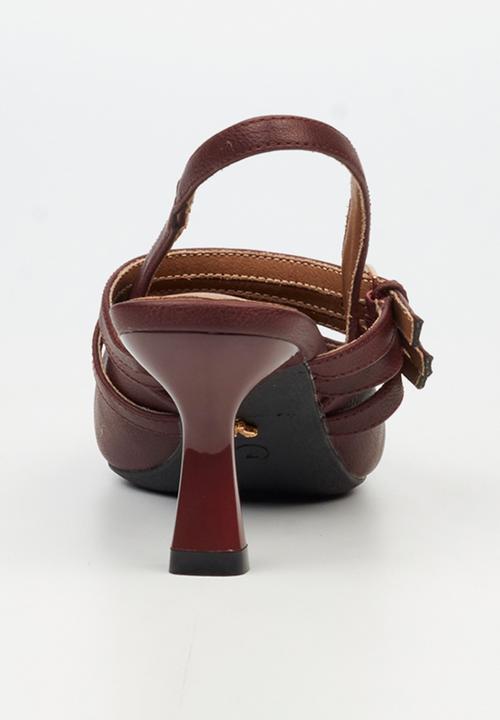Butterfly Feet - Paige 1 sling back - burgundy