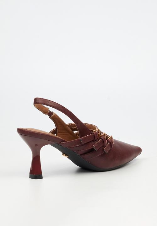 Butterfly Feet - Paige 1 sling back - burgundy