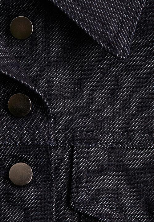 H&M - Denim gilet - dark denim blue