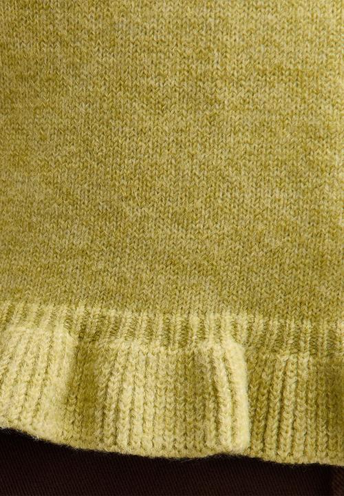 New Look - Ruffle jumper - bright green